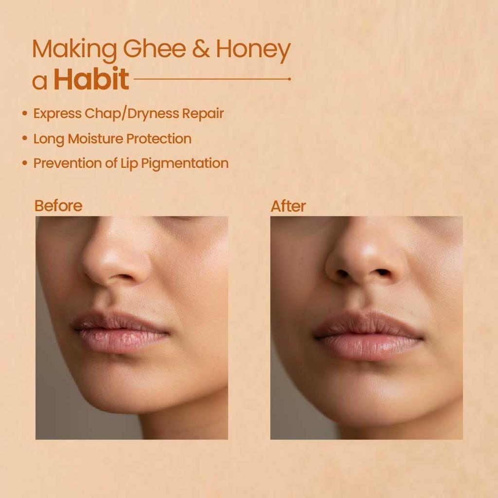 Nat Habit Kokum Honig Lippenbutter 8g Packung mit 2 Stück Für trockene, rissige Lippen Tief feuchtigkeitsspendende Reparatur und natürliche Lippenweichmachende Formel