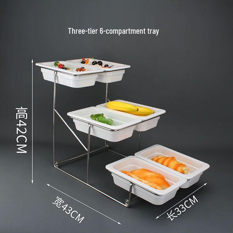 Xuan Kun Pai 3-Tier Melamine Dessert Stand