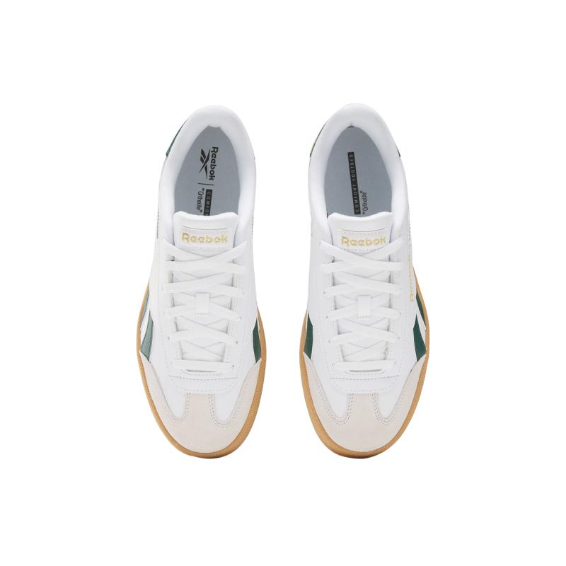Reebok Smash Edge S Low Top Skateboard Shoes Unisex White Green Sneakers 100216488
