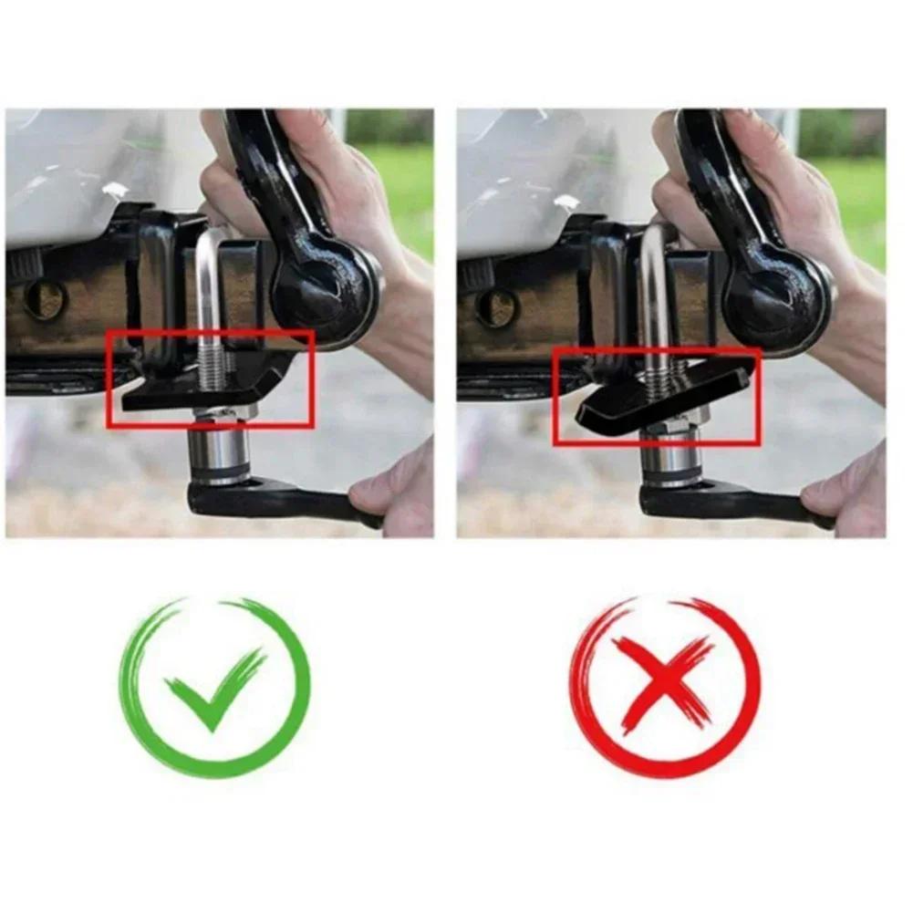 Zámek přívěsu Stabilizátor utahovače tažného zařízení Heavy Duty proti chrastění Tažná svorka U šroubu Stabilizátor kulového držáku Nákladní automobil Camper Příslušenství