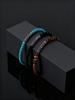 Simple Natural Stone Beads Bracelets for Men 4mm Natural Turquoises Tiger Eye Stone Elastic Bracelet Fashion Meditation Jewelry