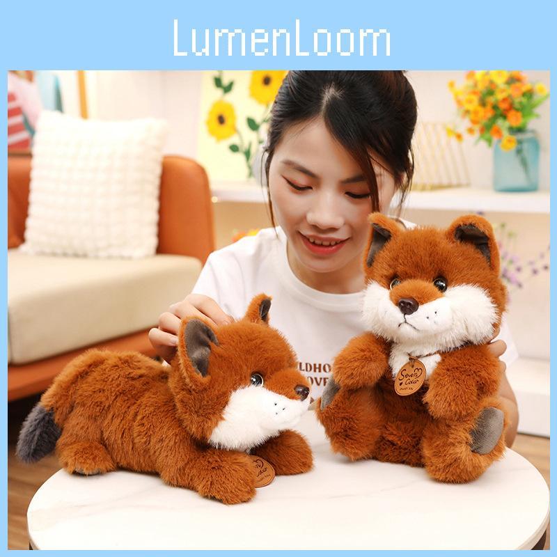 Fox Toy Plush Cartoon Animal Stuffed Toy Home Bedroom Decoration Gifts Kids