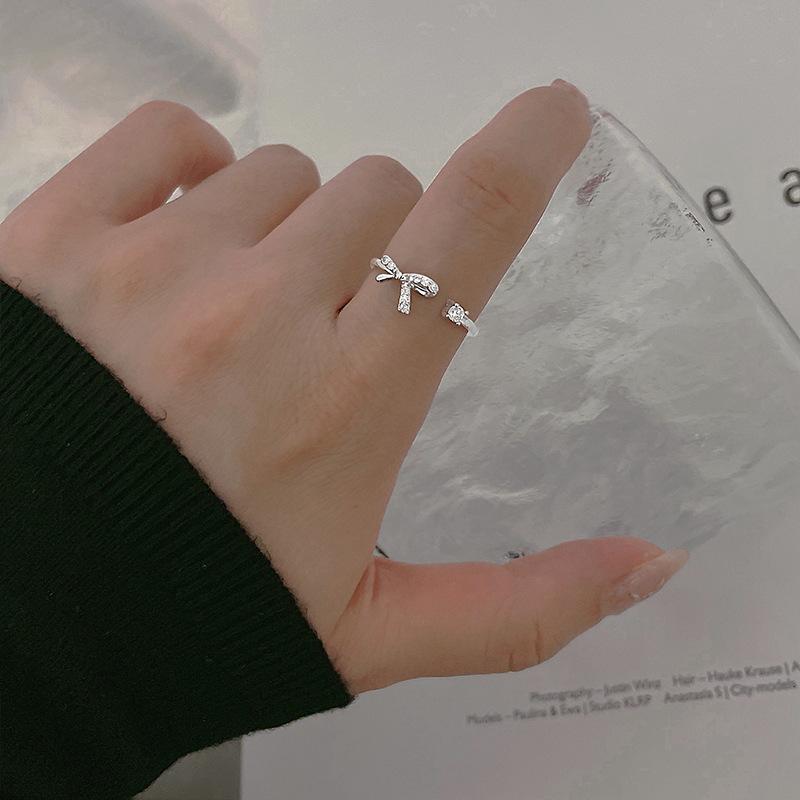 Lindon Classic Copper Alloy Zircon Ring Ladies Jewelry Wedding Promise Party Gift