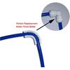 1/4-inch Flow Bend Clip 25pcs,+3/8-inch Flow Bend Clip 25pcs, Tube Flow Bend Clip,Conduit Elbow.