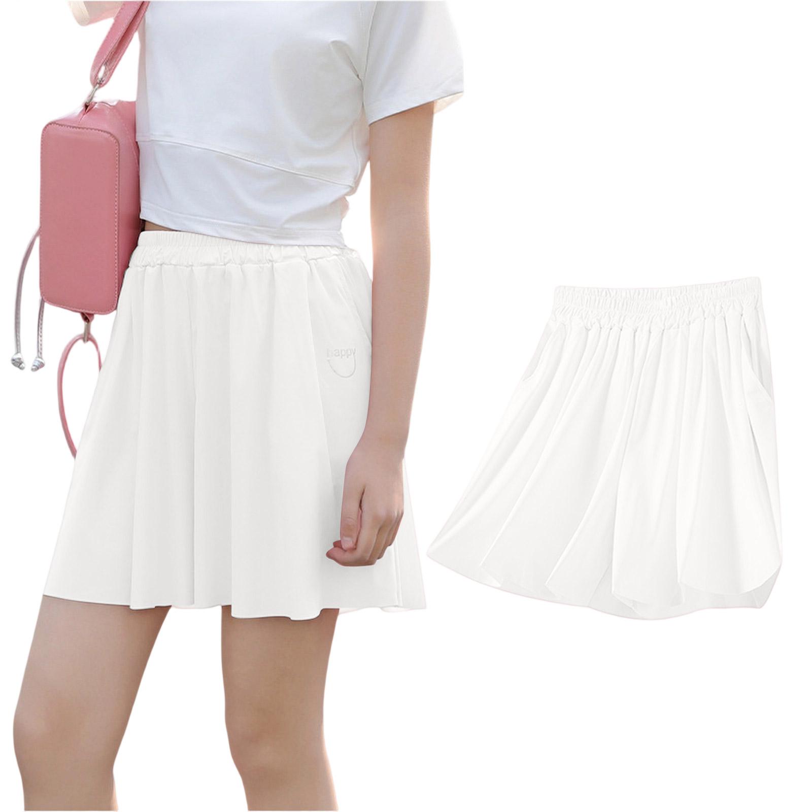 

Girls Ice Silk Shorts - Sporty For Wear 150 белый