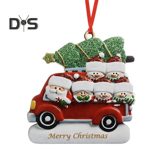 

Різдвяна автомобільна підвісна прикраса Дерев яний Санта Клаус Сніговик Різдвяна ялинка Підвісна прикраса Домашній офіс Веселого Різдва Кулон E