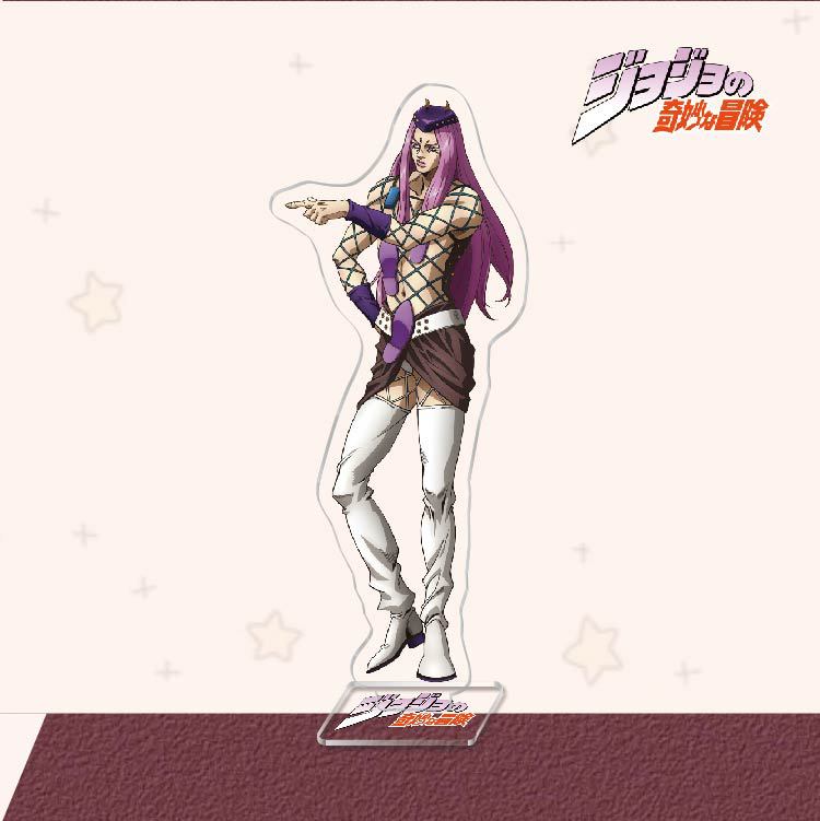 JoJo's Bizarre Adventure Animation Comics Peripheral Toys JOJO Dio Acrylic Stand-Up Sign Anime Action Figure Model Collection