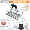 Bottle Cutting Tool DIY Machine Glass Cutter Kit Wine Beer Glass Sculptures Cutter Machine for Bottles of Beer Liquor Whiskey