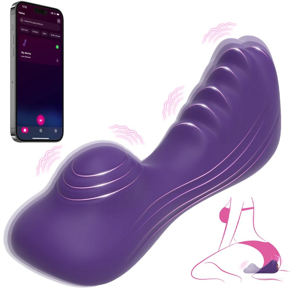 APP Control Vibrator Sex Toy for Woman Clit Clitoris Stimulator Dual Motor Wearable Vagina Massager Adult Female Masturbation