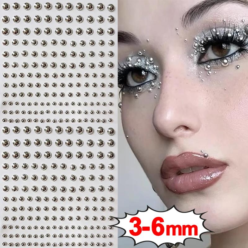 180pcs Non Piercing Lip Nails Sticker