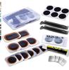 Bicycle Tire Repair Kit with Cold Patch, Glue, and Lever Tools