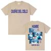 Sänger Humbe Album Dueno Del Cielo Tour 2026 T-Shirts Unisex Harajuku Street Oversized Sommer Herren Freizeit Rundhals Baumwoll-T-Shirt