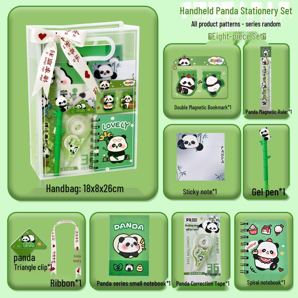 Panda Stationery Gift Box: Student Back-to-School Reward & New Year's Gift Set