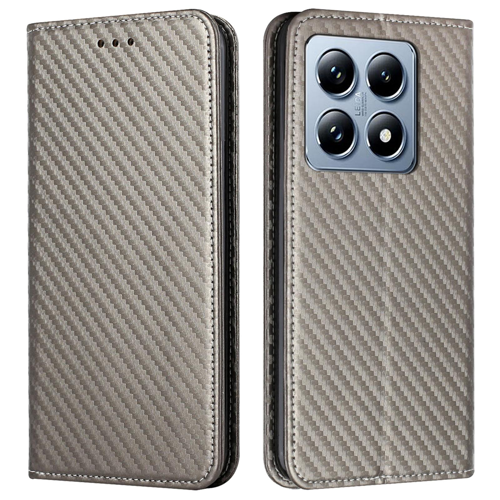 

For Xiaomi 14T Case Leather Flip Phone Cover Stand Strong Magnetic Closure D