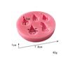 Halloween Molds Fondant Cream Chocolate Silicone Molds Hand Skeleton Spider Bats Pumpkin Owls Clay For Kitchen Baking