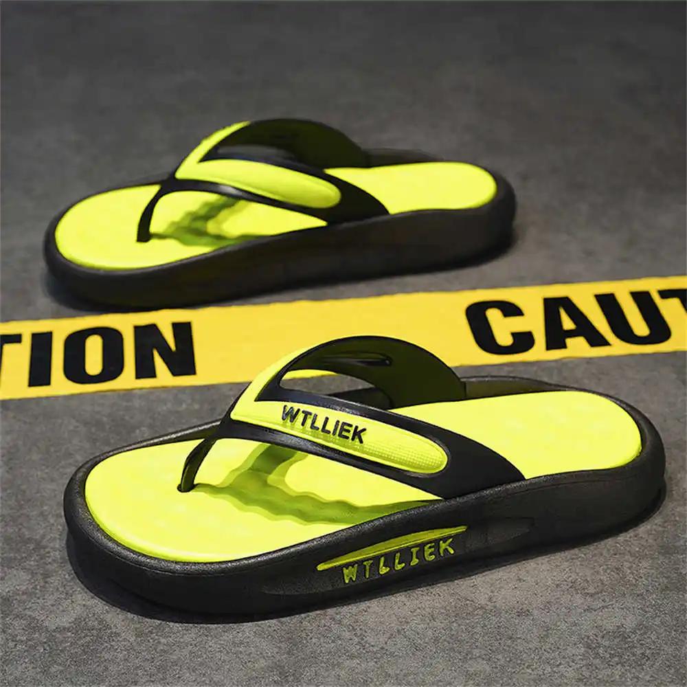 Size 44 Large Dimensions Trainer Men Hawaiian Slippers Shoes Transparent Sandals Sneakers Sports Real Zapato Character