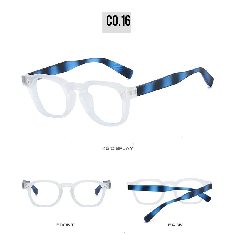 Fashion Vintage Rivet Round Sunglasses Women Men Luxury Leopard Sun Glasses Anti Blue Light Eyeglasses UV Protection Goggles