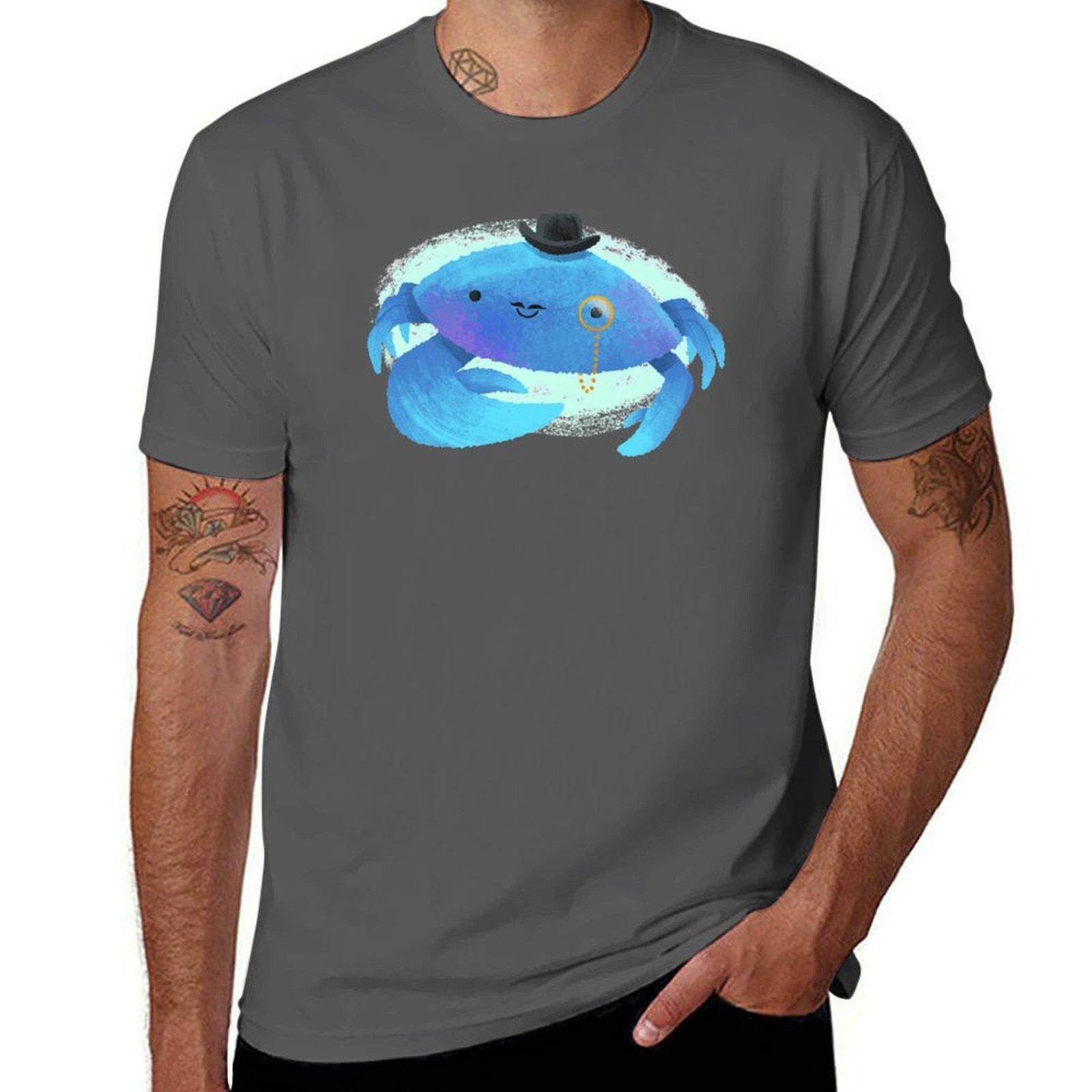 

Gentleman Crab TShirt AntiWrinkle Short Sleeve TShirt 4XL