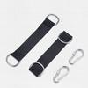 Tree Swing Hanging Hammocks Strap Regulable Rope with Strong Rings Buckles for Easy Attachments To Trees