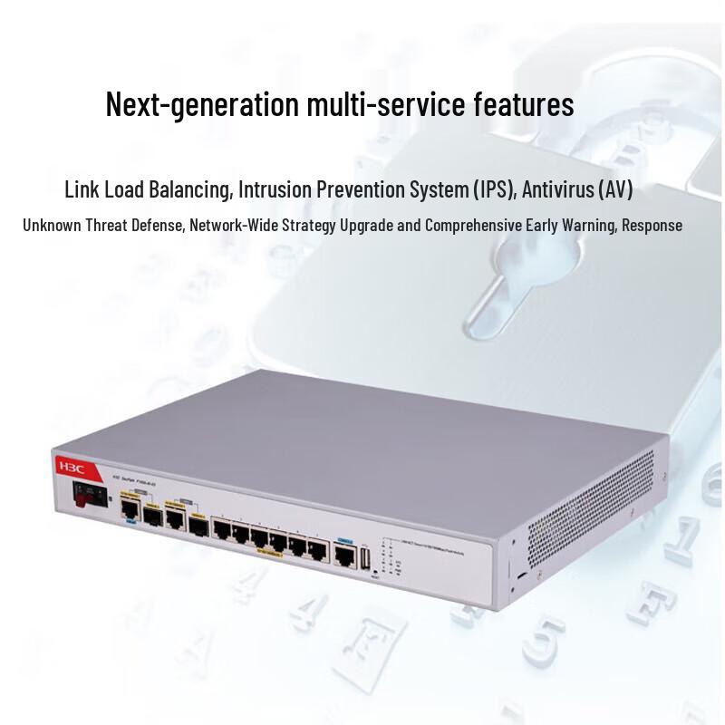 H3C F1000-AI-03 Enterprise Firewall and VPN Gateway