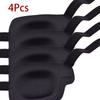 1/2/3/4/5PCS Black Single Eye Patch Adjustable 3D Foam Groove Eyeshades For Lazy Eyes Medical Use Concave Eye Patch