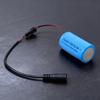 NonConductive LR20 D Battery Adapter Spacer Tube Featuring 5.5x2.1mm Female Port For External Adapter Connection