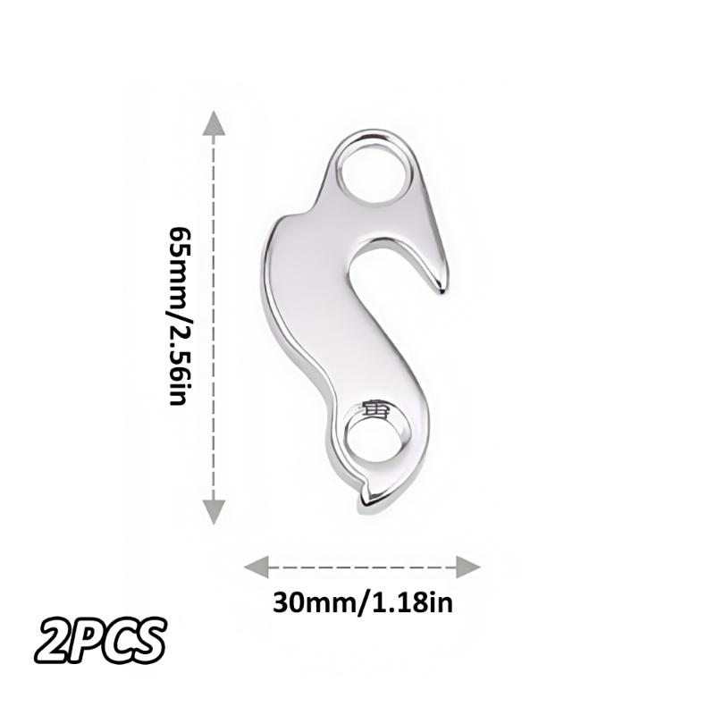 1pair Universals Bike Rear Derailleur Tail Hook Bicycles Rear Derailleur Hanger Cycling Frame Gear Tail Hook Enduring