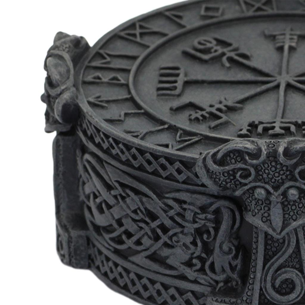 Jewelry Storage Box Holder Viking for Centerpiece Collectible Adornment