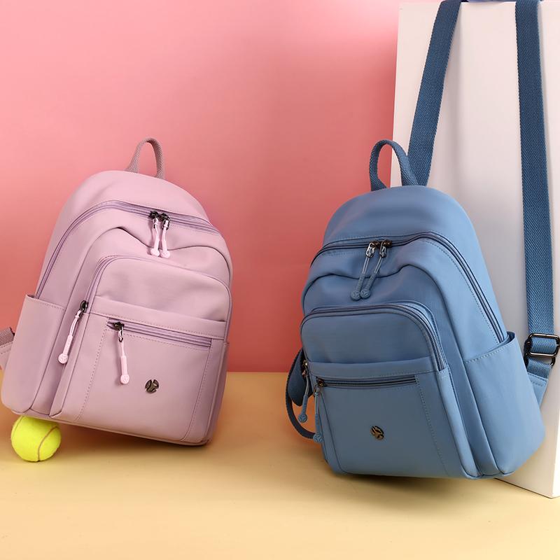 Women's Large Capacity Backpack Student Schoolbag Lightweight Nylon Travel Backpack