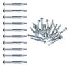 42 Pieces Expansion Screw Bolts with 6 Size Hollow Drive Wall Anchor Screws Assortment Kit Home Improvement Drywall Lamp