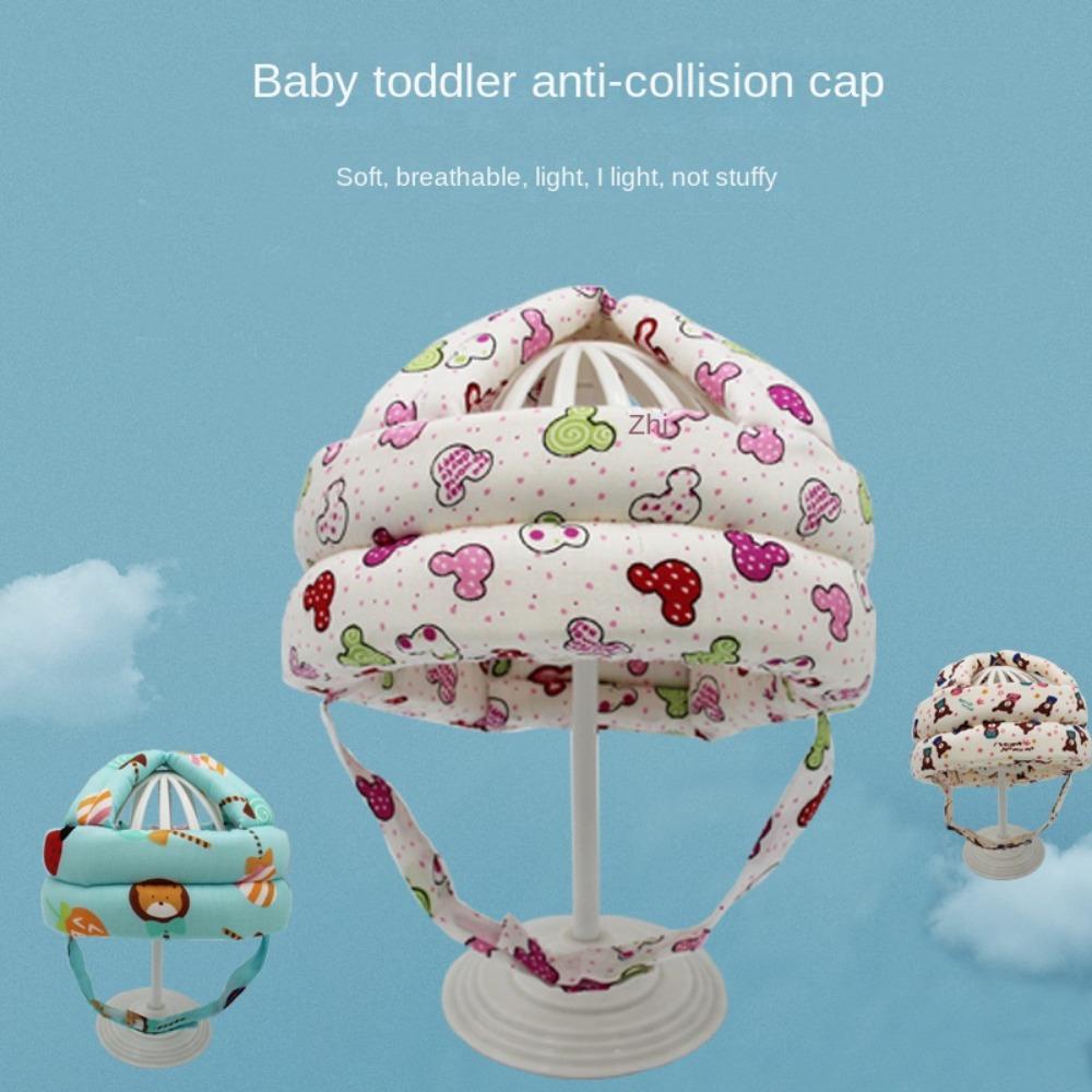 

Поліестеровий бавовняний захисний шолом, регульований капелюх проти зіткнень, корисний капелюх для захисту дитини, малюк 1