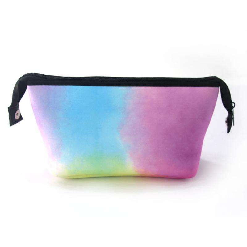 Bella borsa da donna borsa portaoggetti da donna portatile borsa da toilette materiale per immersioni borsa per cosmetici impermeabile