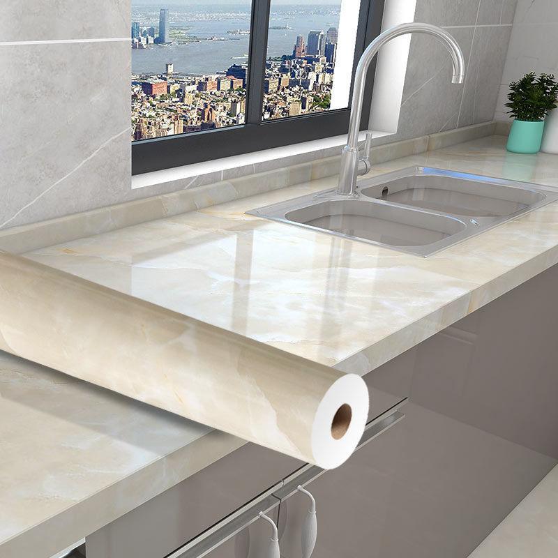 

40/60/80 см*5 м мраморные самоклеящиеся обои настенные наклейки водонепроницаемая контактная бумага для кухни декоративная пленка домашний декор 40cm5m