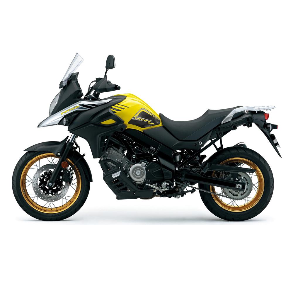 For V STROM DL 650 DL DL650 VSTROM 650XT Motorcycle Side Fuel Tank pad Protector Stickers Decal Gas Knee Grip Traction Tank Pads
