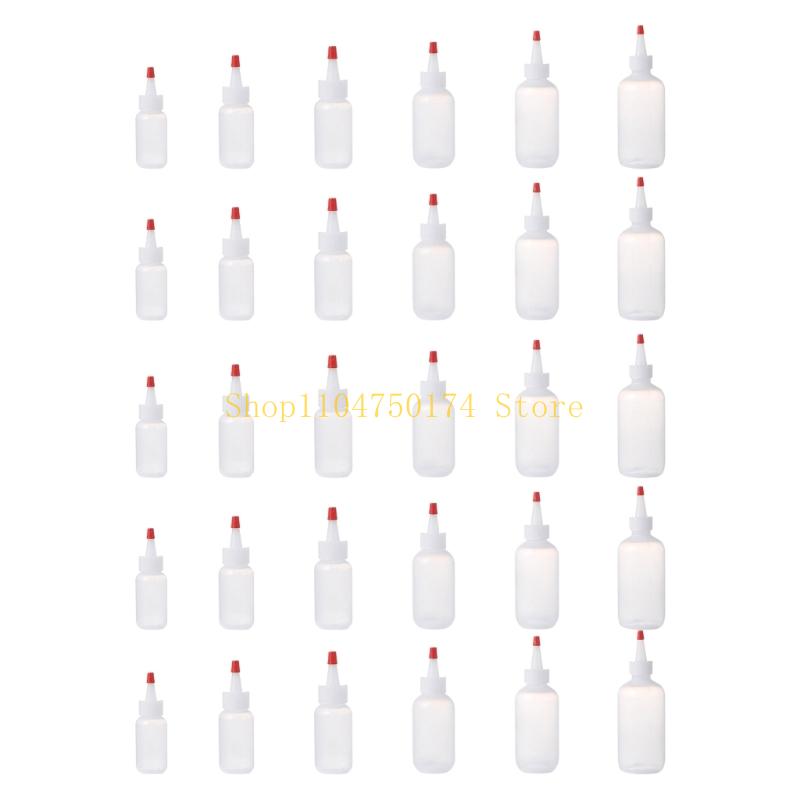 

Pack of 30 Soft Squeeze Condiment Bottles With Measurement Marks Leak proof Design Kitchen Essential top sale
