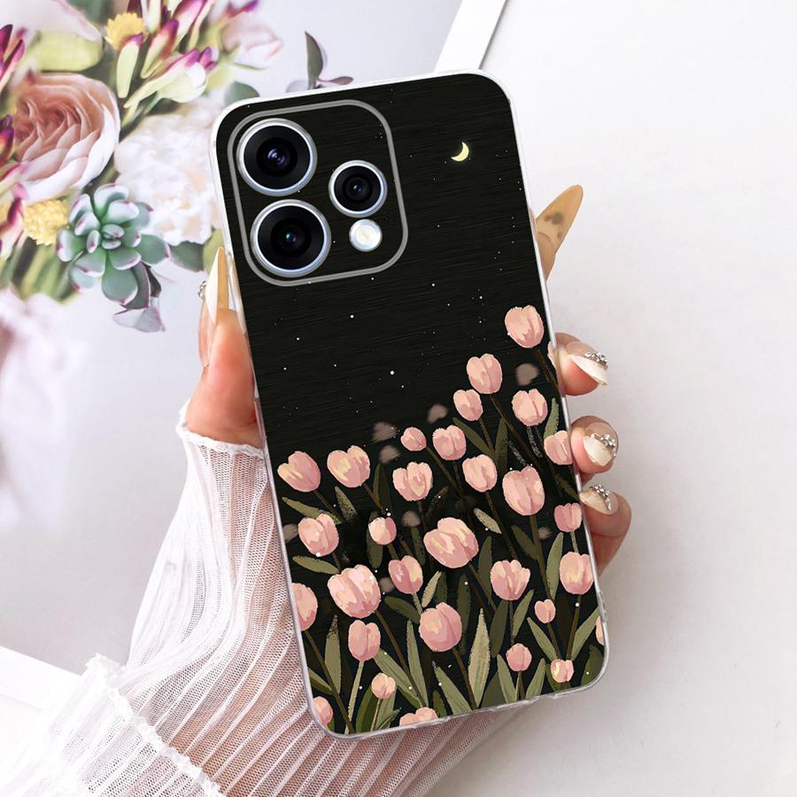 For OPPO Reno15 Reno 15F Case Cute Cat Painted TPU  Phone Case for OPPO Reno15 F Reno 15 CPH2825 Protective Soft Silicone Capa