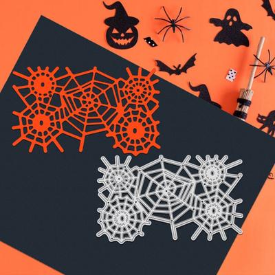 Professionelle Scrapbook-Stanzformen für Halloween-Dekorationen und DIY-Spinnennetz-Partyzubehör