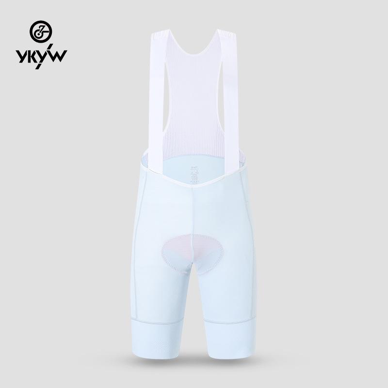Breathable Non-Slip Cycling Bib Shorts with Double Arrow Seat Pad