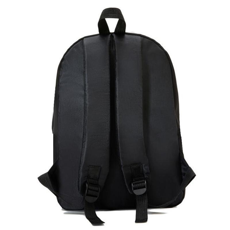 Men'S And Women'S Double Shoulder Bags With Plain Design, Vertical Zipper, Suitable For Traveling To School And Carrying Around.