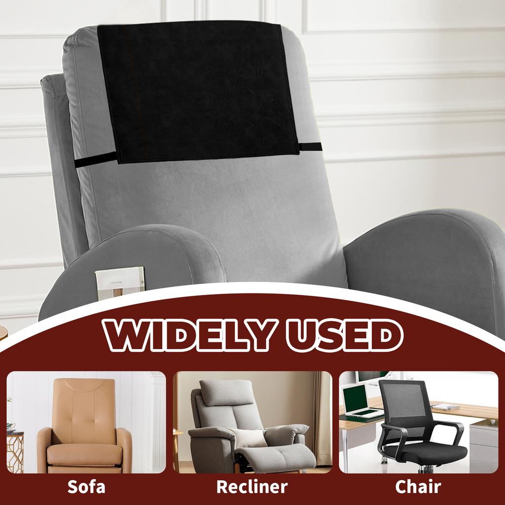 מגן משענת ראש לכיסא נדנדה דמוי עור כיסוי למשענת ראש לספת נדנדה עמיד למים מגן ספה ספה מפני שריטות חתולים