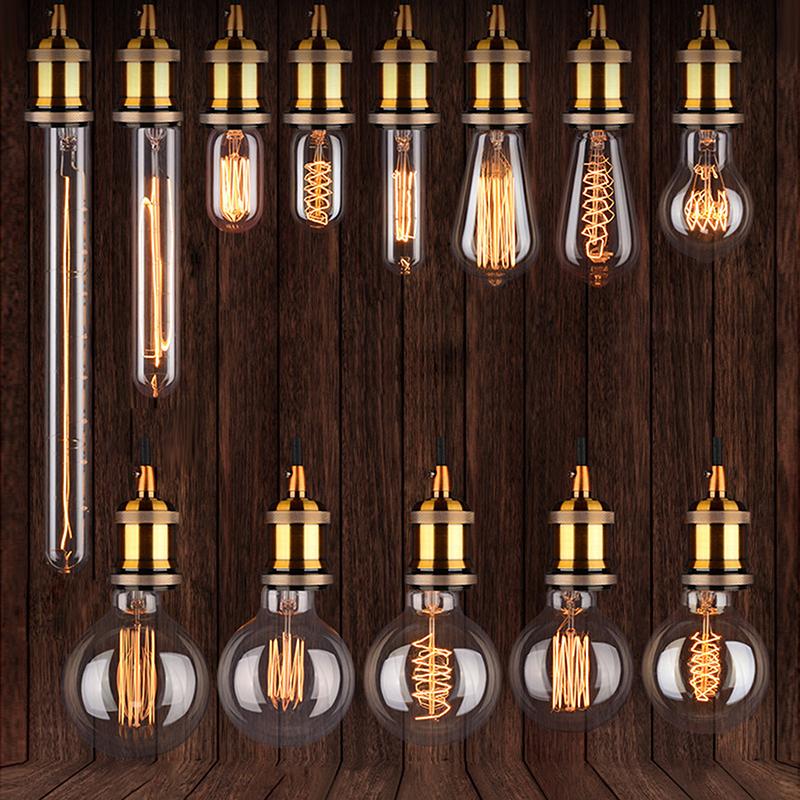 Bec retro galben 220V 110V E27 40W bec incandescent cu LED vintage pentru decor acasă lampă vintage