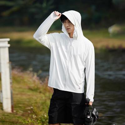 WEZHO Men's Ice Silk Sun Protection Jacket