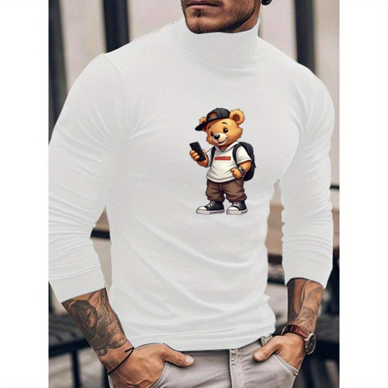 

Low-Maintenance, Great for Winter Sleep & Indoor Movie Nights, Relaxed Fit Men s Long Sleeve Shirt XXL білий