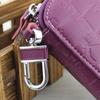 Halter Leder Autoschlüssel Organizer Damen Schlüsselanhänger Hüllen Unisex Tasche
