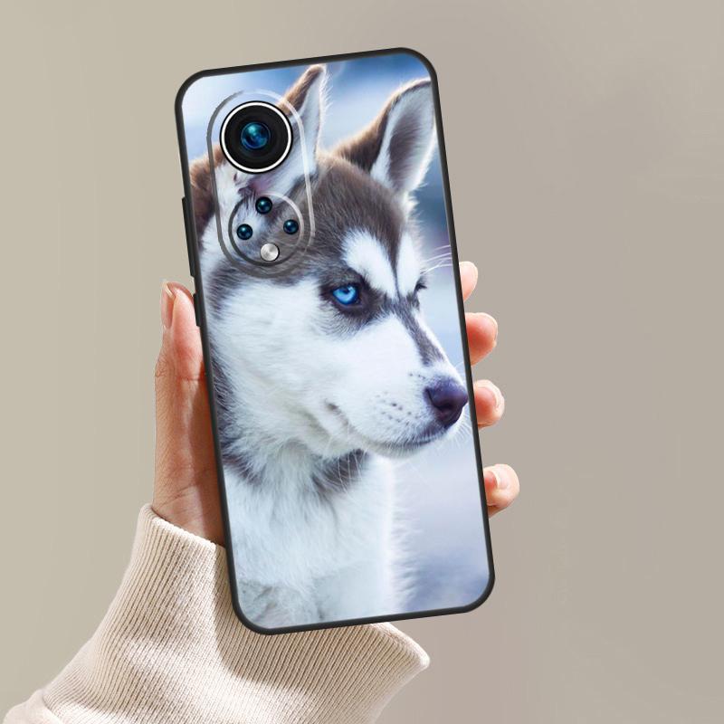 Animal Husky Puppy Case For Honor Magic 8 6 5 7 Lite 400 Pro 200 90 70 50 X8c X8b X9a X9b X9c X9d Win RT Cover