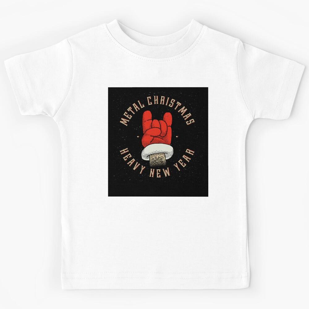 Metal Christmas Heavy New Year Kids T-Shirt 120