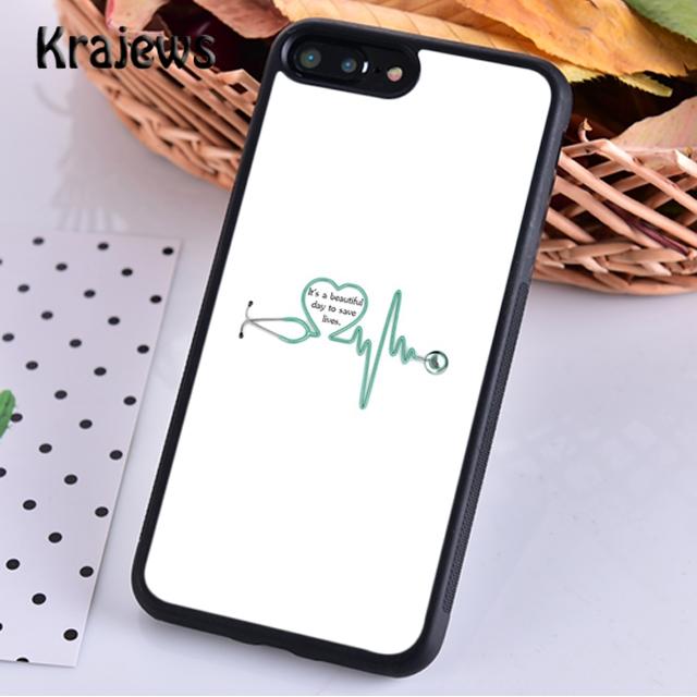 Stethoscope Heart Nursing Nurse For iPhone 17 Air 16 Phone Case Cover 15 14 plus 12 13 pro max Fundas