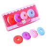 Cute Dessert Candy Eraser Ice X Stationery School Supplies for Girls Set, Cream, Donut, Popsicle, Candy, 4-Piece Box, 11.5 5.5 Cm, Approx. 65g, &