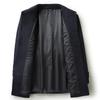 DIBINZE Men's Winter Executive Lapel Wool Blend Overcoat