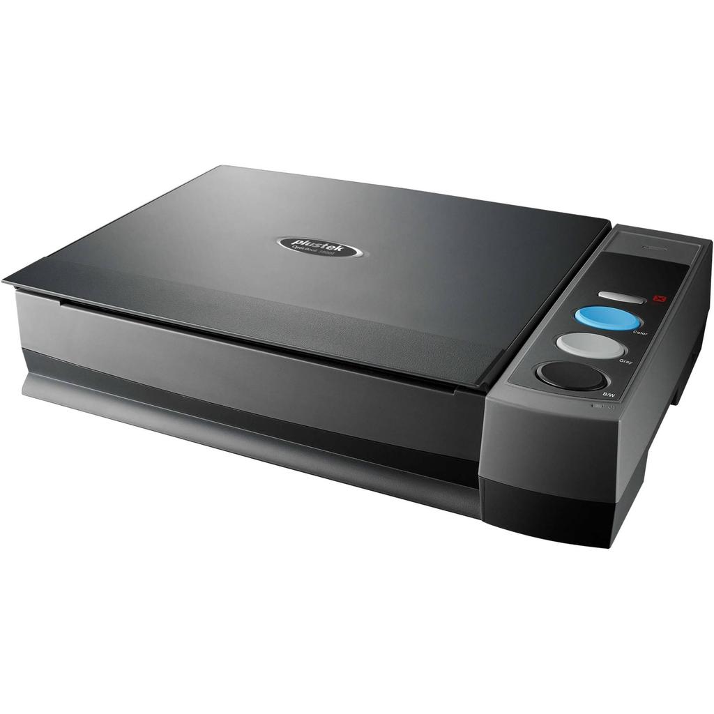 Plustek OpticBook 3800L Flatbed Scanner 1200x1200 DPI Black